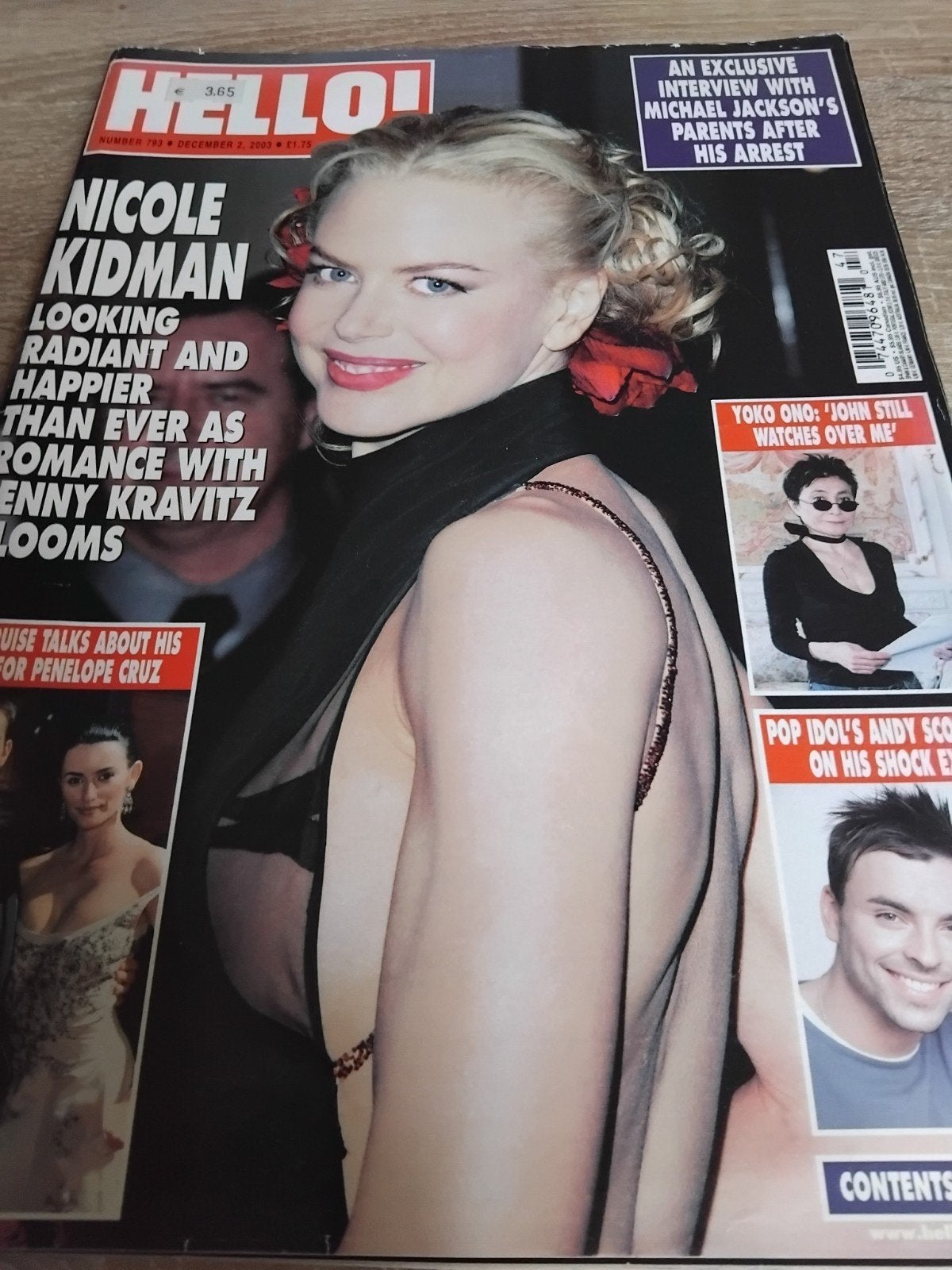 Hello! Magazine - Nicole Kidman, Michael Jackson, Harry, Ophalen of Verzenden, Gelezen, Gossip of Showbizz
