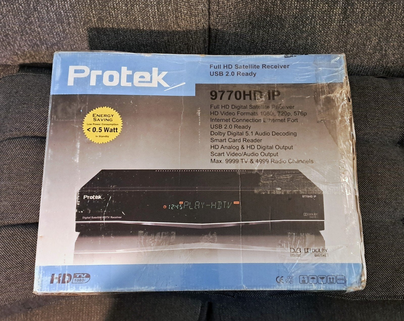 ProteK 9770HD IP Full HD Satellietontvanger, Ophalen of Verzenden, Zo goed als nieuw, Decoder