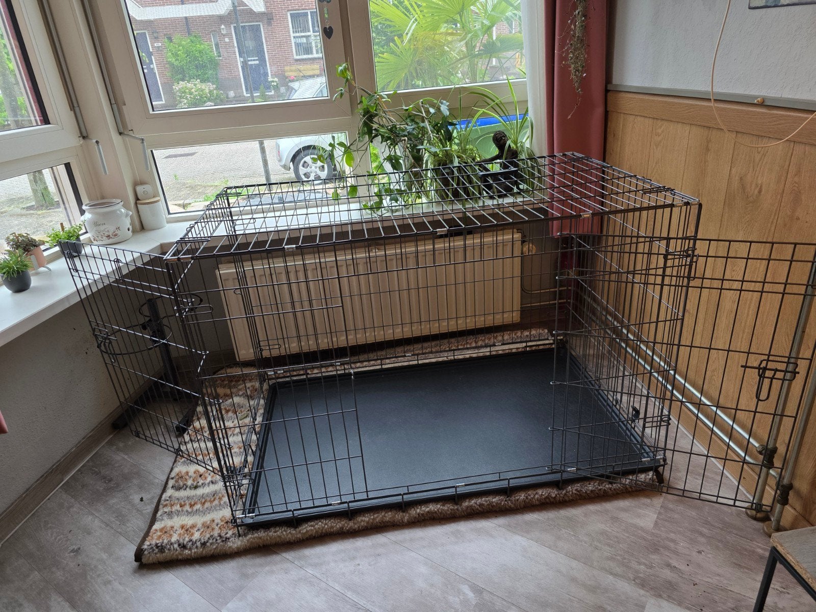 Grote bench maat xxl, Dieren en Toebehoren, Hondenbenches, Ophalen, Zo goed als nieuw