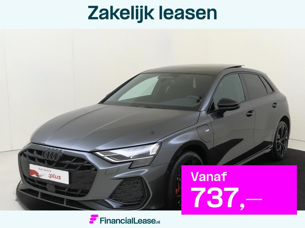 Audi A3 Sportback 45 TFSI e S edition Competition | Panorama, Auto's, Audi, Bedrijf, Lease, Financial lease, A3, ABS, Achteruitrijcamera