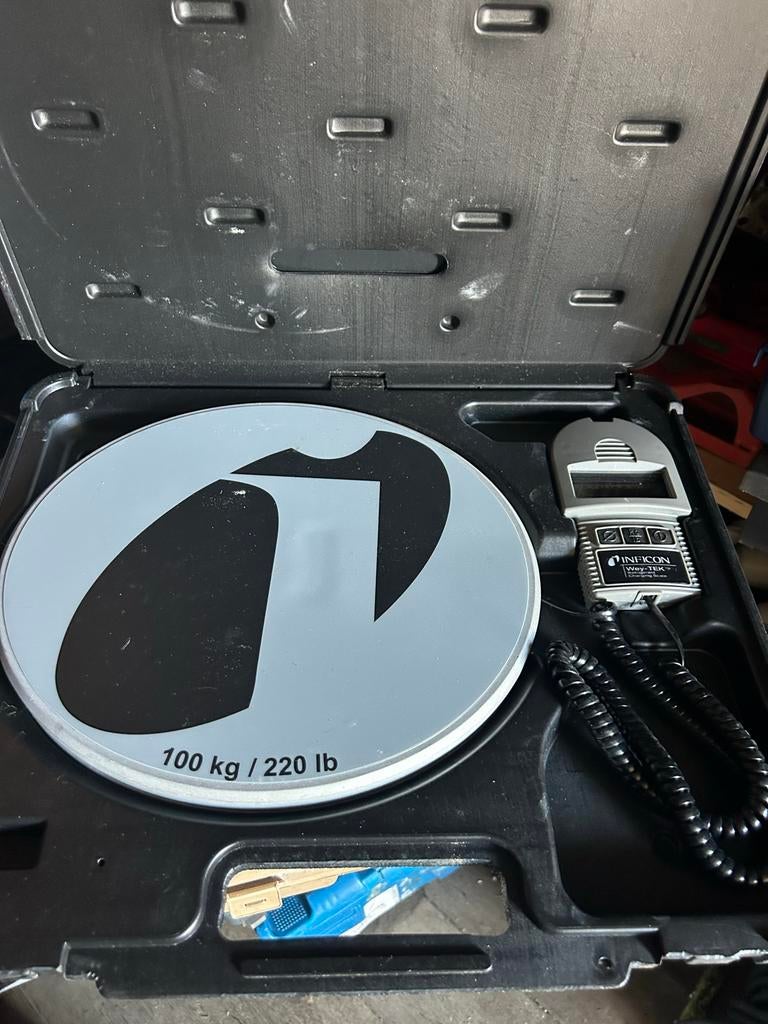 INFICON Wey-TEK Koelmiddel Weegschaal 100kg, Ophalen of Verzenden, Gebruikt, Overige meters