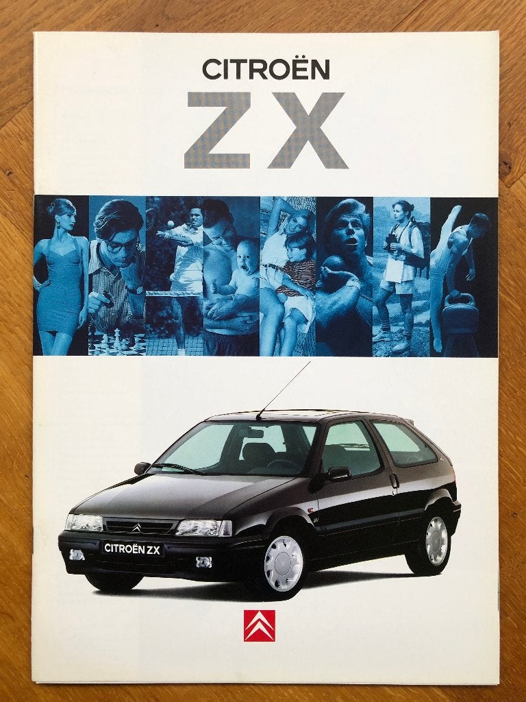 Citroën ZX folder 1994, Verzenden, Nieuw, Citroën, Citroën