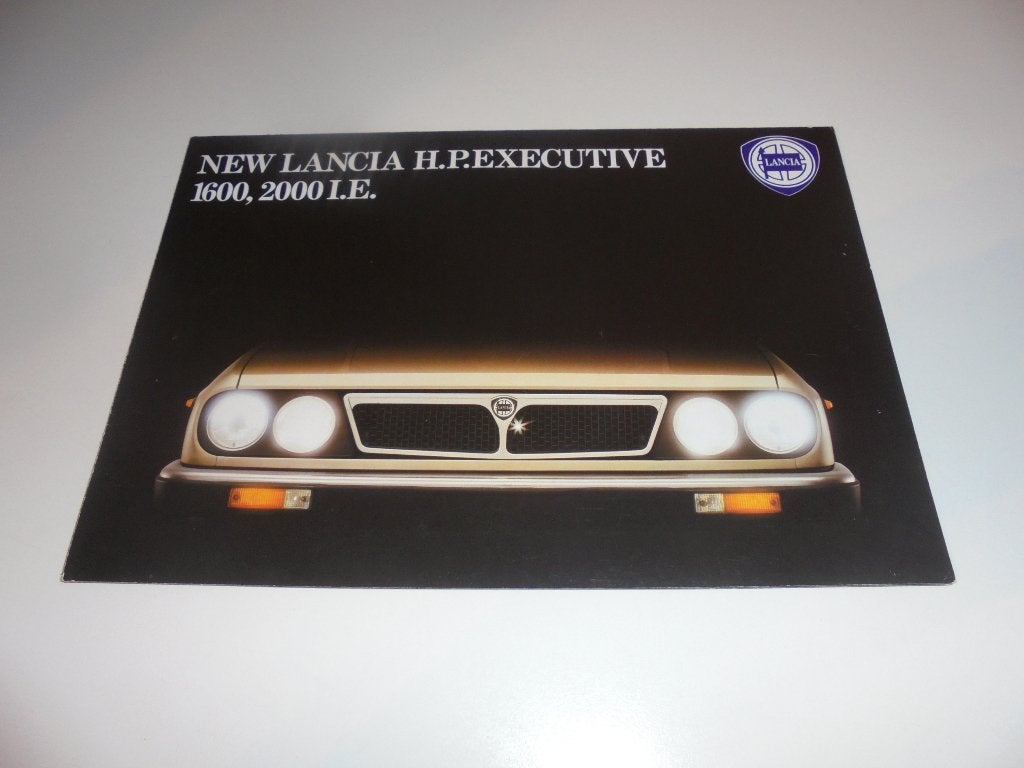 brochure Lancia H.P.E. 1600/2000 I.E., Ophalen of Verzenden, Nieuw, Overige merken