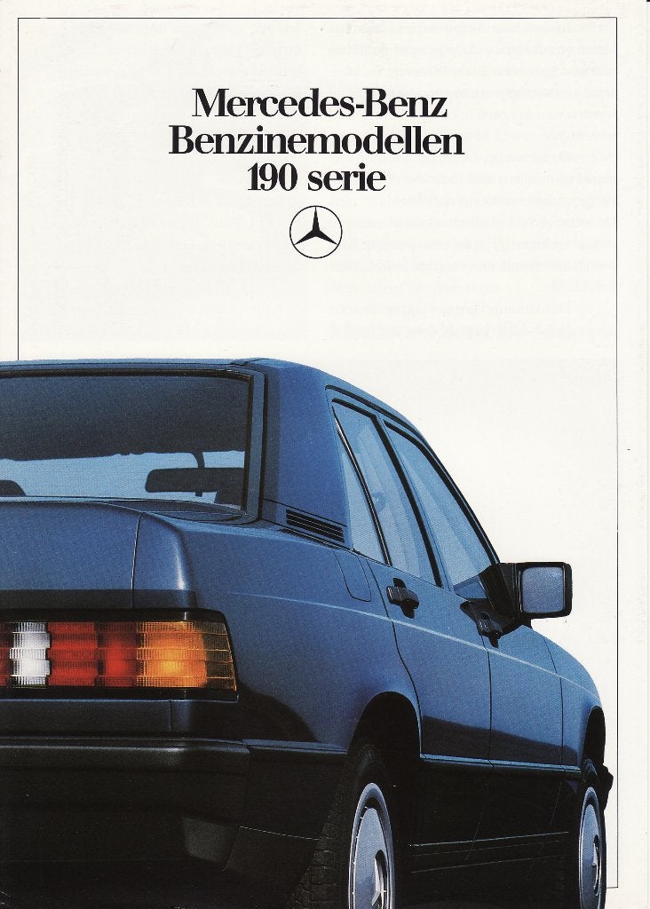 Mercedes-Benz, 2x 190-serie, W201, Ophalen of Verzenden, Gelezen, Mercedes