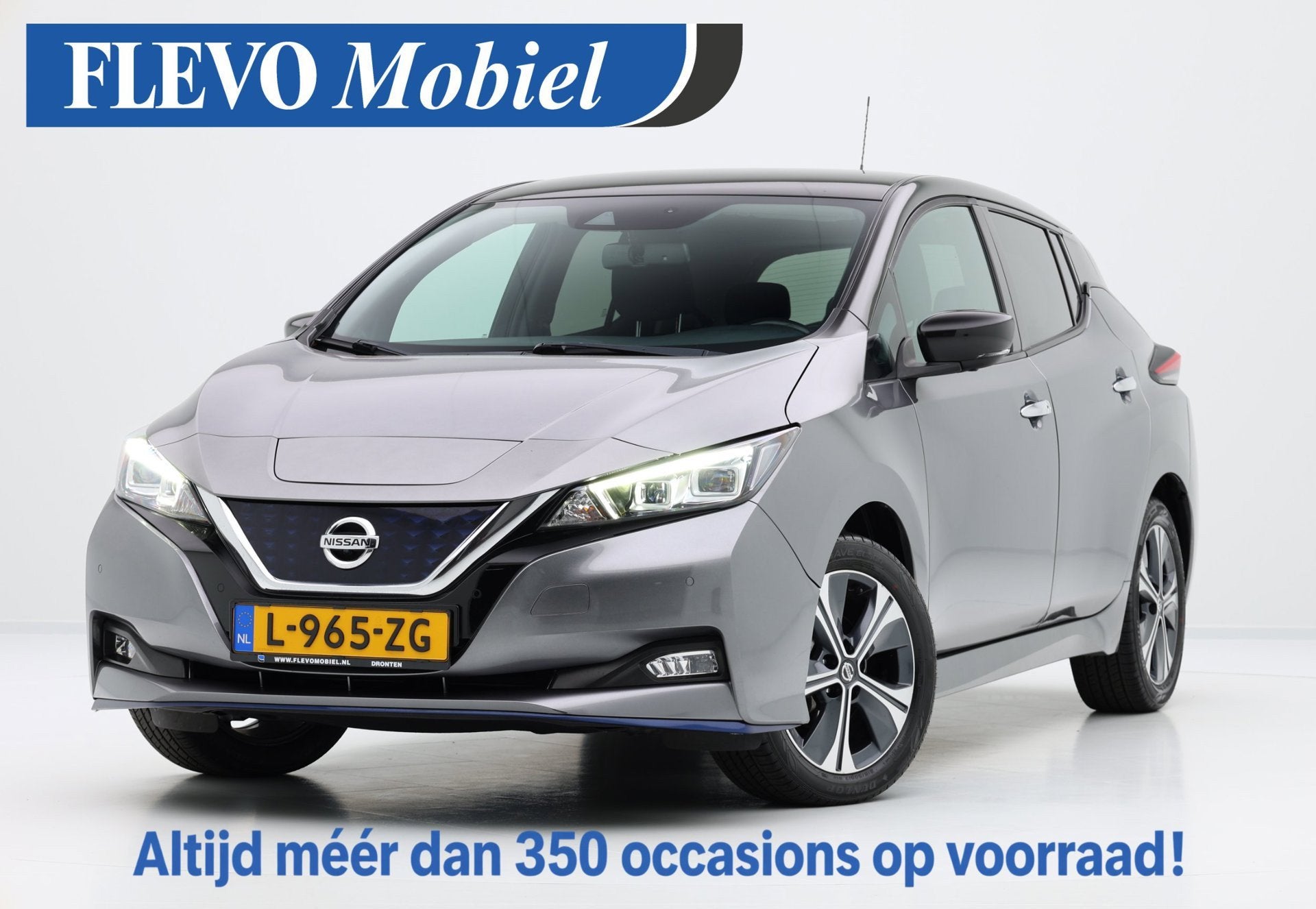 Nissan LEAF E+ N-Connecta 62 kWh Aut. Cam|Clima|LMV|Adapt.Cr, Auto's, Stof, Gebruikt, 62 kWh, 385 km