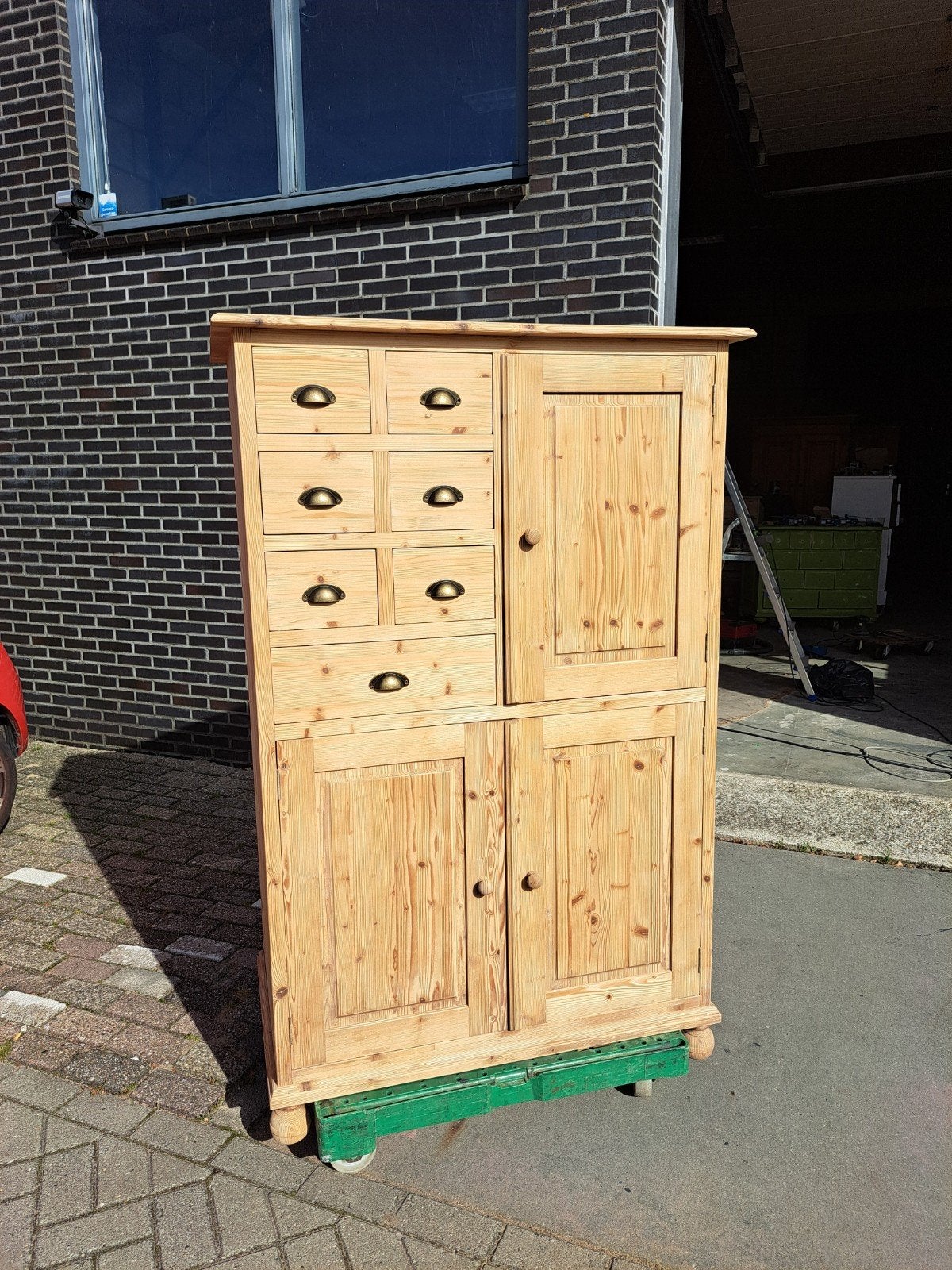 grenen ladekast wandmeubel puur natuur, R.kooij65@gmail.com, 100 tot 150 cm, 5 laden of meer, Ophalen of Verzenden