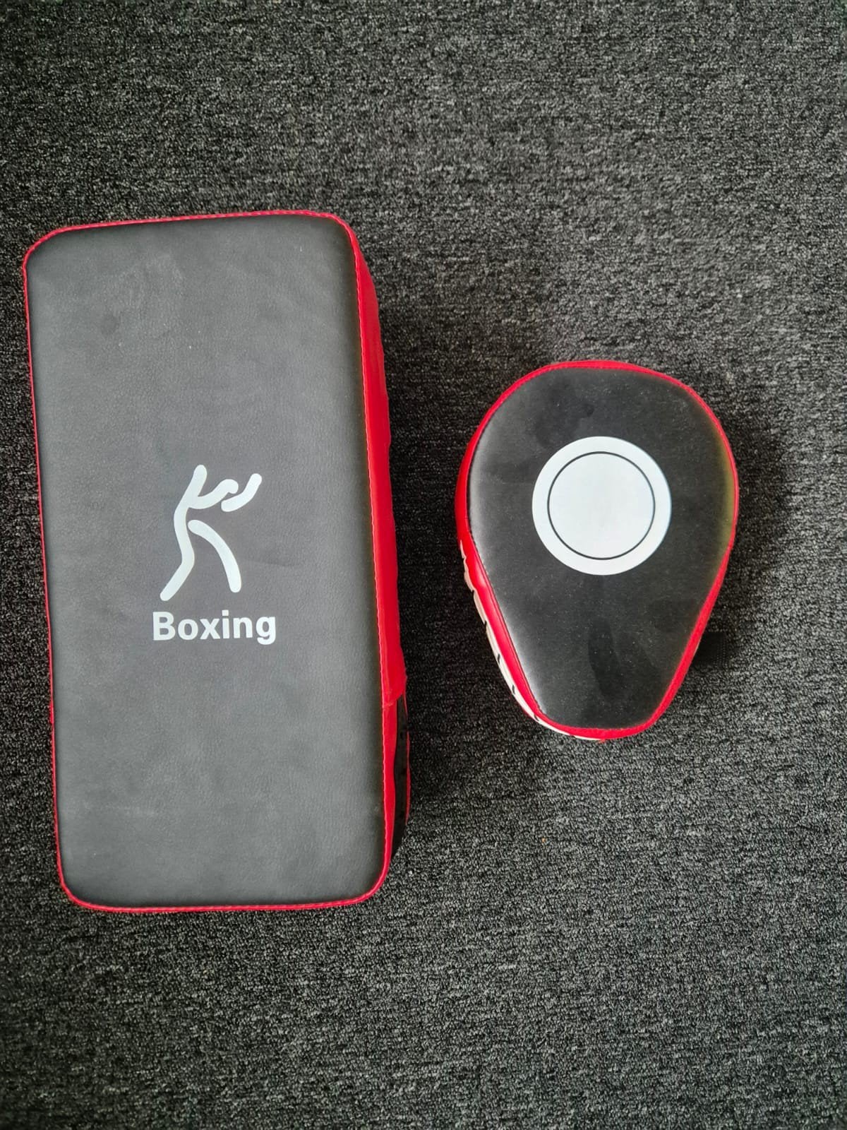 Boks- en trapkussenset voor vechtsporten, Ophalen, Gebruikt, Overige, Vechtsportbescherming