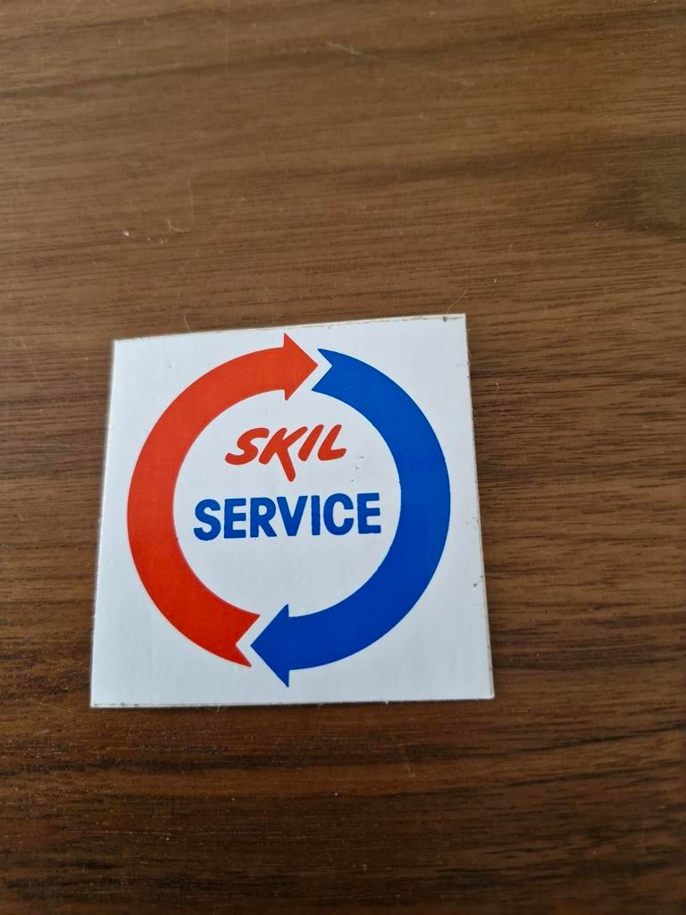 6775 Skil Service sticker, Ophalen of Verzenden