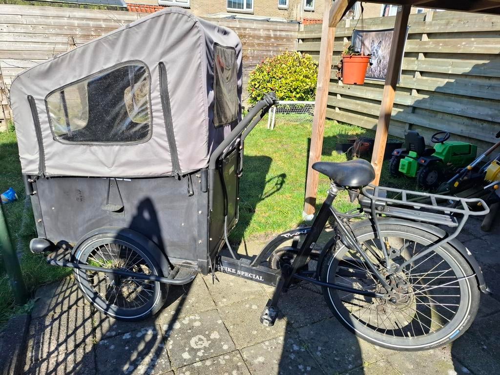 Elektrische Vogue Troy bakfiets, Fietsen en Brommers, Ophalen, Gebruikt, 4 kinderen of meer