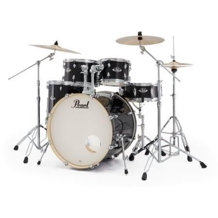 Pearl Export EXX725NBR/C31 Jet Black 5d. drumstel, Muziek en Instrumenten, Drumstellen en Slagwerk, Ophalen, Gebruikt, Pearl
