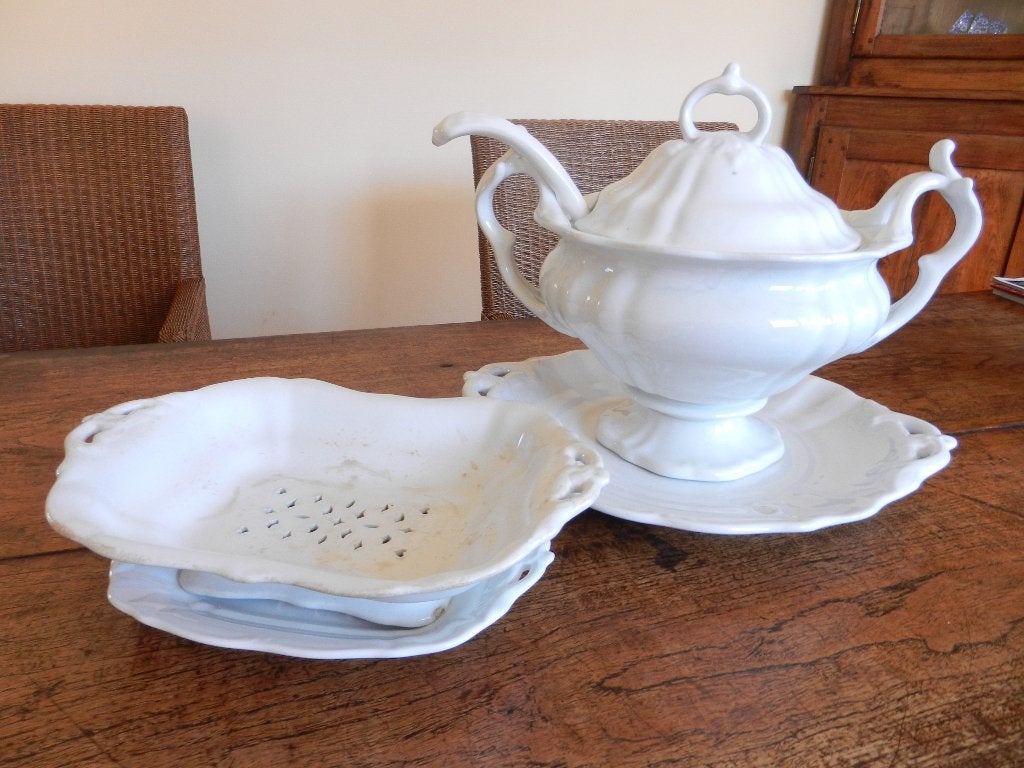 servies delen Wellington van Regout., Ophalen