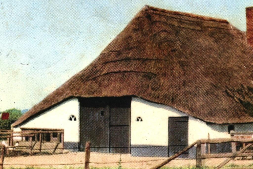 914307 Veluwe Boerderij 1951 Stempel Elburg Gelopen, Ophalen of Verzenden, 1940 tot 1960, Gelopen, Gelderland