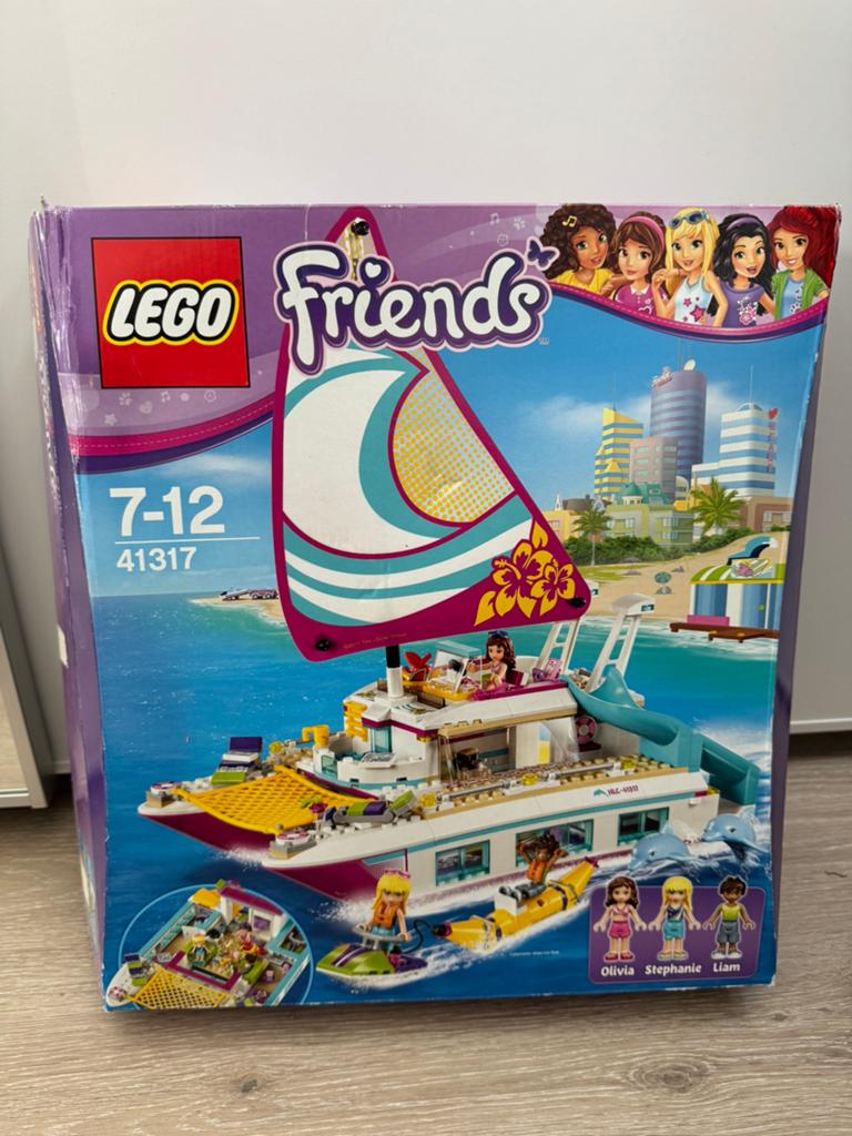 Lego Friends 41317 Sunshine Catamaran, Ophalen, Compleet, Lego, Friends