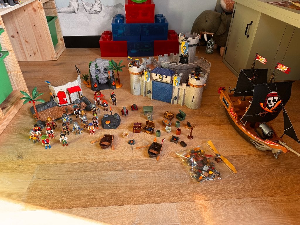Mega Playmobil Novelmore Kasteel & Piraten Set, Complete set, Ophalen of Verzenden, Zo goed als nieuw, Kasteel/Fort