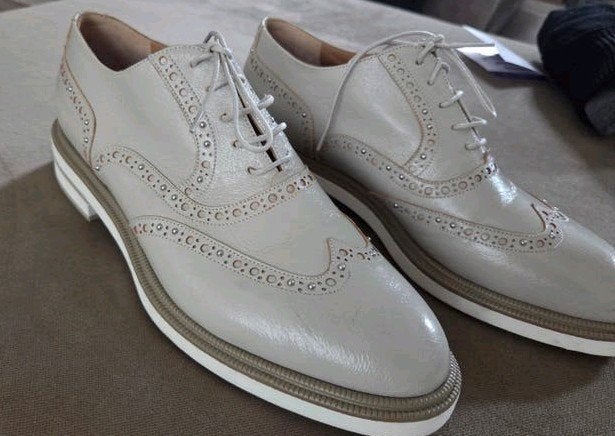 Sartore Paris Derbies 37,5 - Echt Leer - Zo goed als nieuw, Kleding | Dames, Schoenen met lage hakken, Ophalen of Verzenden, Zo goed als nieuw