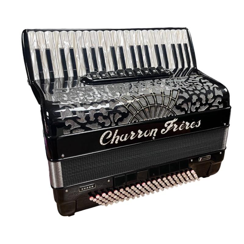Charron Frères Super Cassotto, Muziek en Instrumenten, Accordeons, Overige merken, Met koffer, Zo goed als nieuw, Nvt