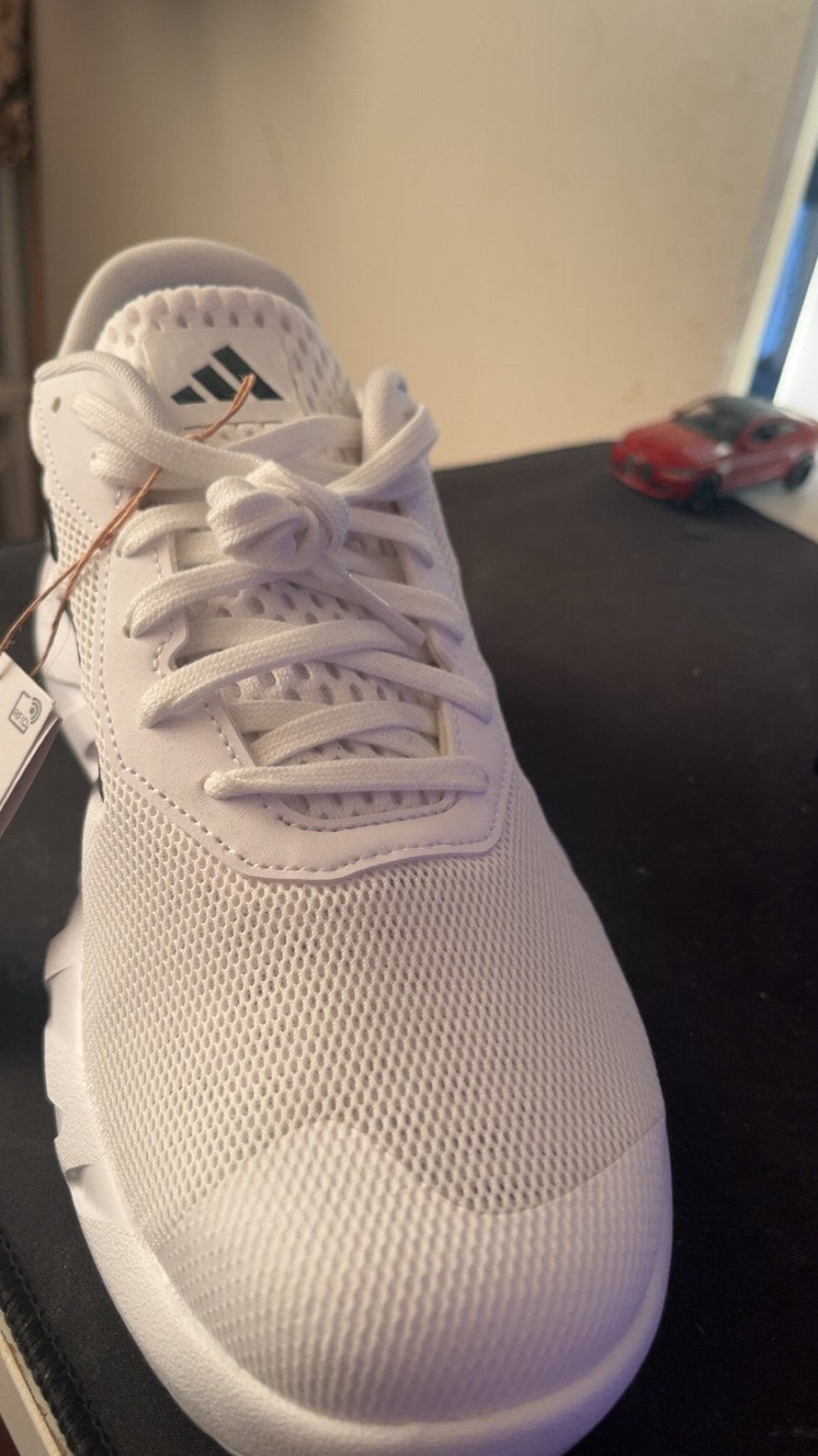 Adidas Amplimove Trainer M Witte Sportschoenen maat 43, Kleding | Heren, Schoenen, Ophalen, Zo goed als nieuw, Wit, Sneakers of Gympen