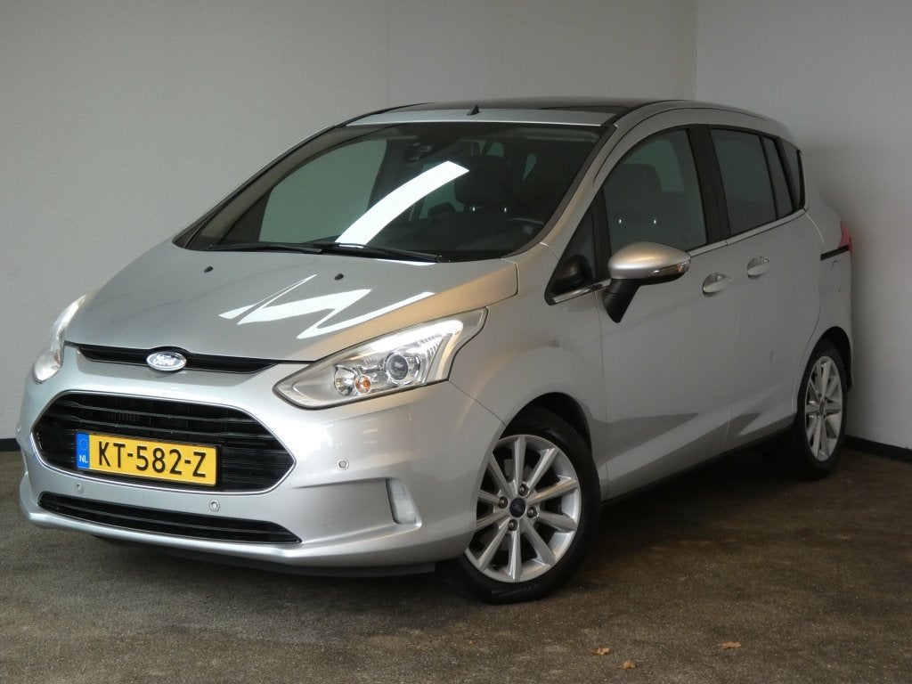 Ford B-Max 1.0 EcoB. Titanium, Auto's, 101 pk, Gebruikt, Origineel Nederlands, Bedrijf