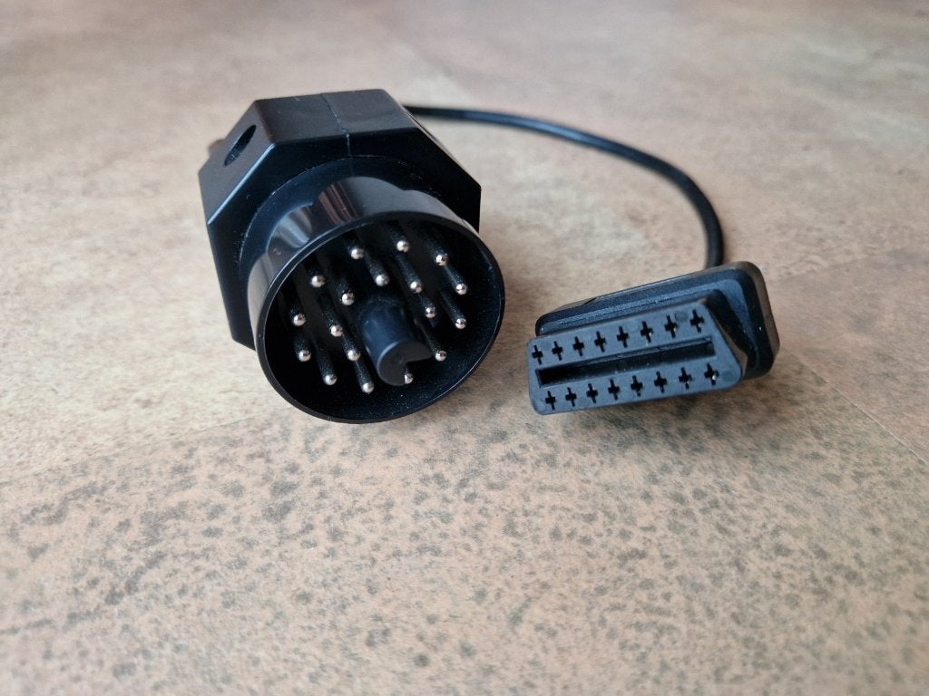 BMW OBD1 20-pins naar OBD2 adapter, bouwjaren 1982 t/m 2002, Auto-onderdelen, Ophalen of Verzenden, Nieuw, BMW