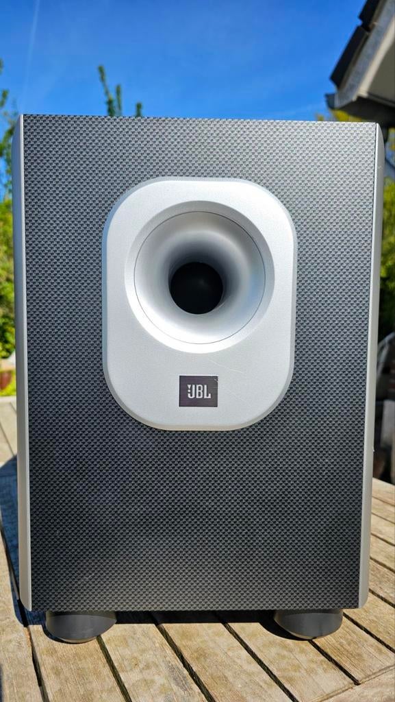 JBL SUB200/230 - Actieve Subwoofer, Ophalen, Zo goed als nieuw, 60 tot 120 watt, Subwoofer
