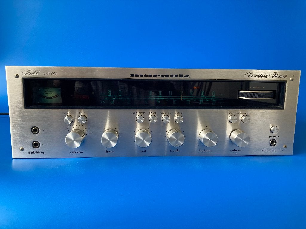 Marantz model 2230 stereophonic reveiver, Marantz, Gebruikt, Ophalen of Verzenden, Minder dan 60 watt