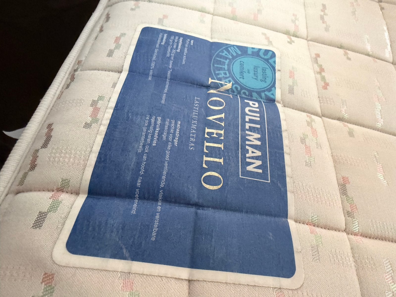 Pullman matras 90x200 cm, gratis af te halen, Gebruikt, 90 cm, Eenpersoons, Ophalen of Verzenden