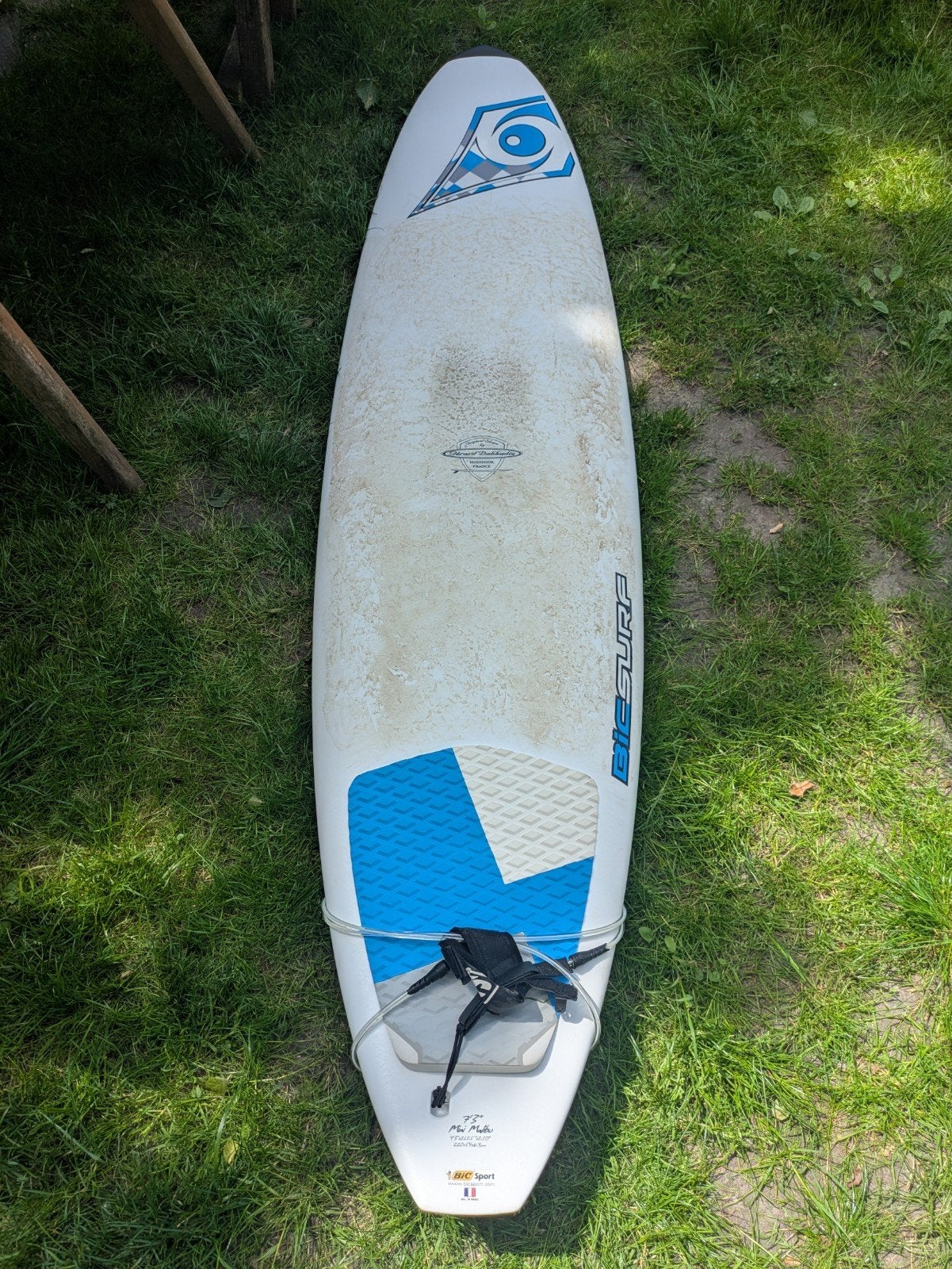 BIC Surfboard 7'3" Mini Malibu - Zo goed als nieuw, Watersport en Boten, Golfsurfen, Ophalen of Verzenden, Zo goed als nieuw, Funboard