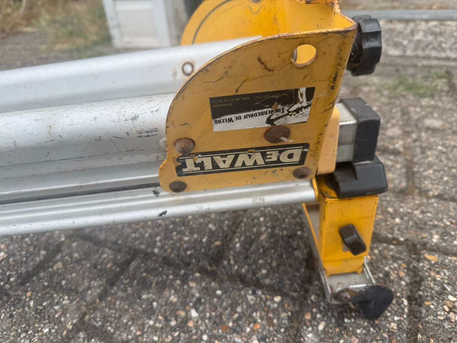 DeWalt zaagmachine onderstel, Ophalen, Gebruikt, Overige typen, DeWalt