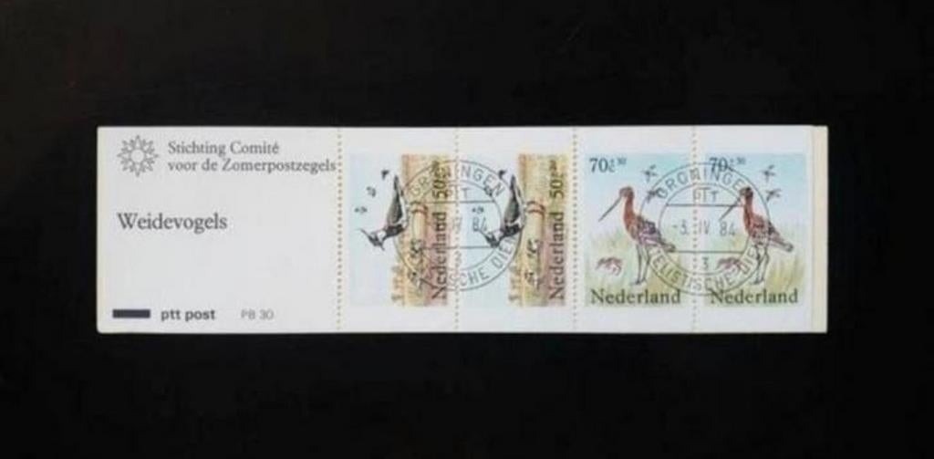 Postzegelboekje PB 30 gestempeld, Postzegels en Munten, Postzegels | Nederland, Ophalen of Verzenden