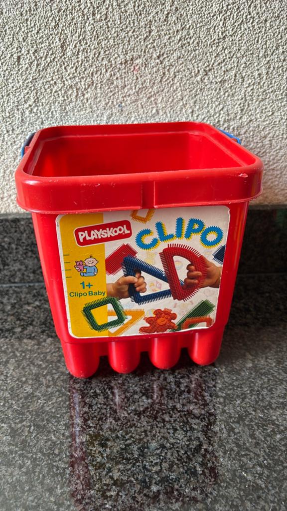 Clipo emmer - Playskool Clipo Baby teab, Kinderen en Baby's, Speelgoed | Bouwstenen, Ophalen of Verzenden, Gebruikt, Overige merken