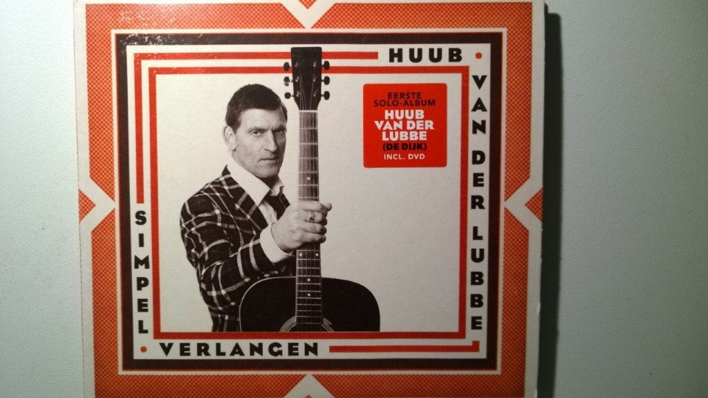 Huub van der Lubbe - Simpel Verlangen (CD + DVD), Inclusief DVD, Ophalen of Verzenden, Zo goed als nieuw, Pop