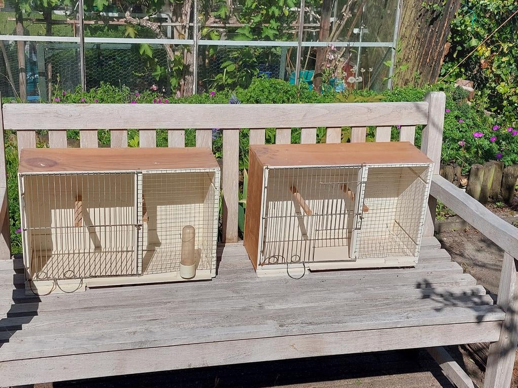 Vogelkooitjes, Dieren en Toebehoren, Ophalen of Verzenden, Hout, Vogelkooi