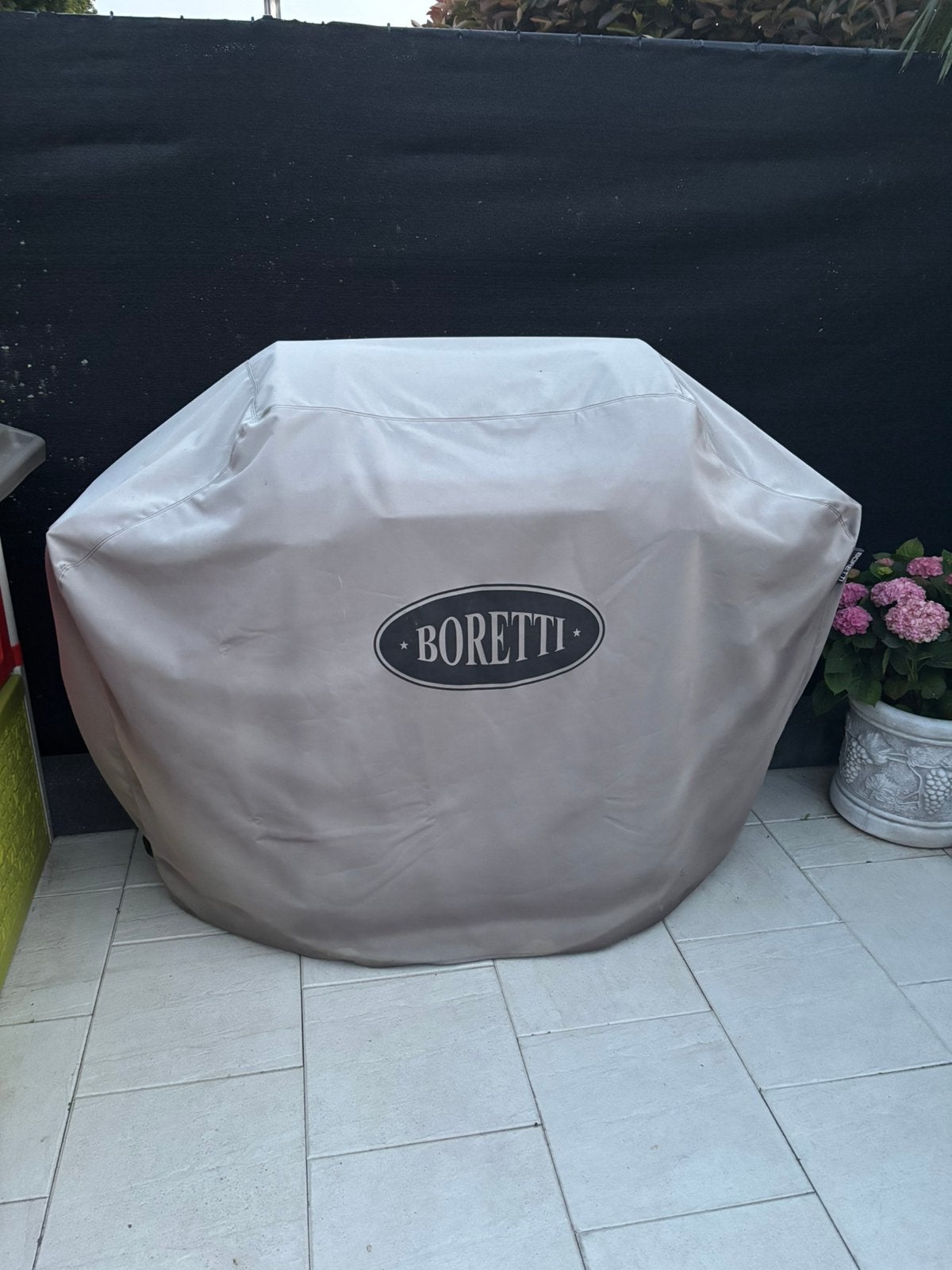 Boretti barbecue, Ophalen, Zo goed als nieuw