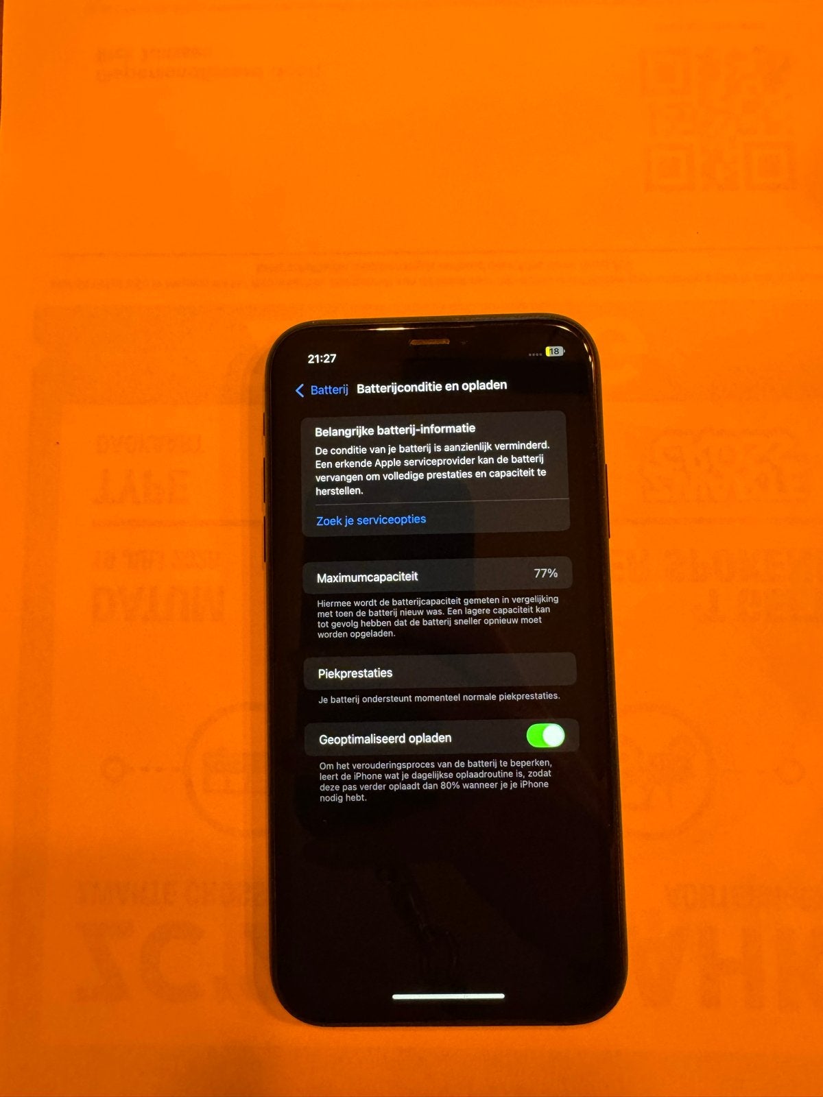 iPhone XR Zwart 64GB - Goede staat, batterij 77%, Telecommunicatie, Mobiele telefoons | Apple iPhone, Gebruikt, Zwart, IPhone XR