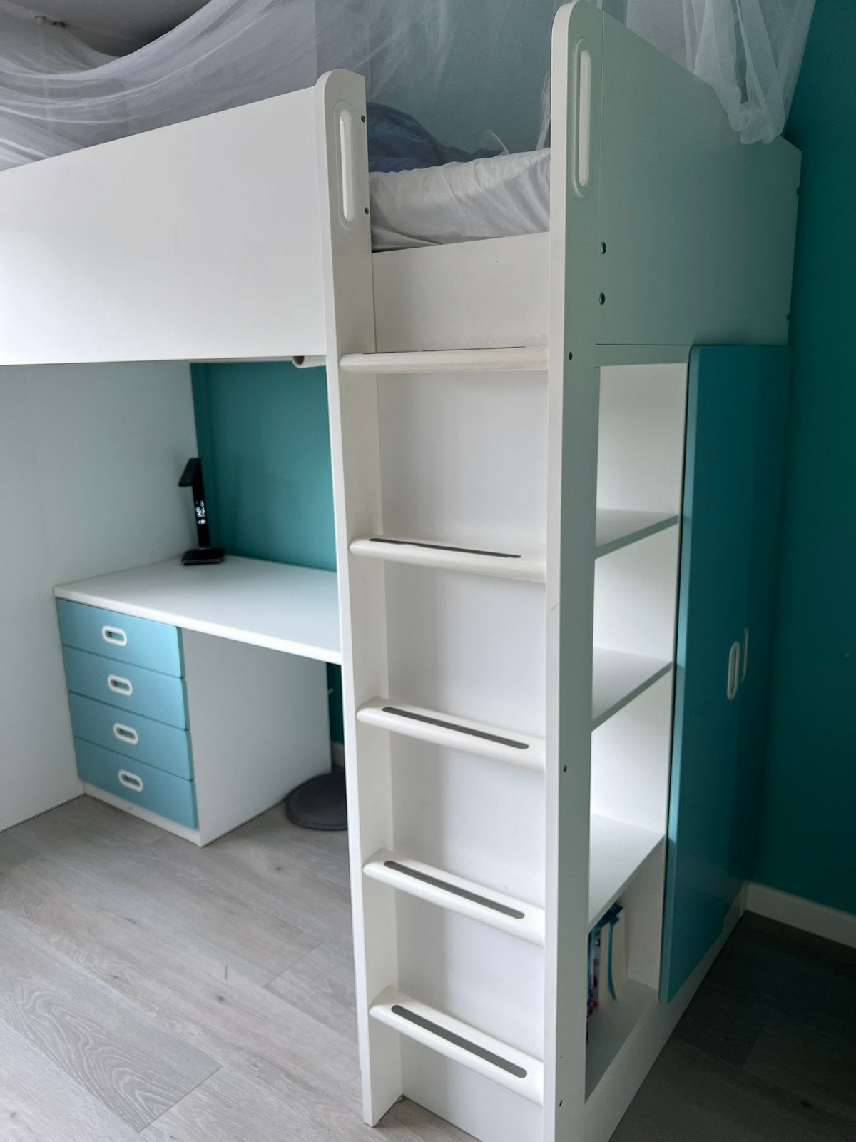 Ikea hoogslaper, Ophalen, Gebruikt, Hoogslaper