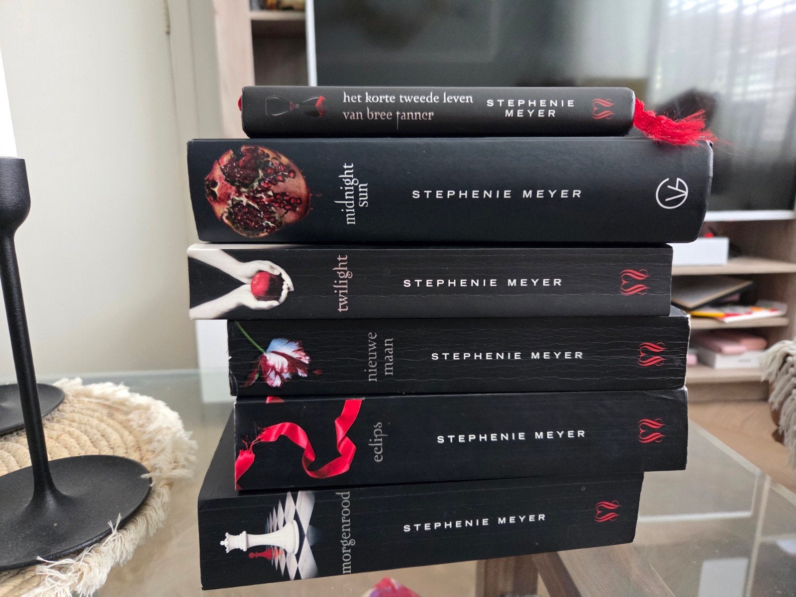 Twilight serie inclusief Midnight Sun en Bree Tanner, Boeken, Ophalen of Verzenden, Gelezen, Stephenie Meyer