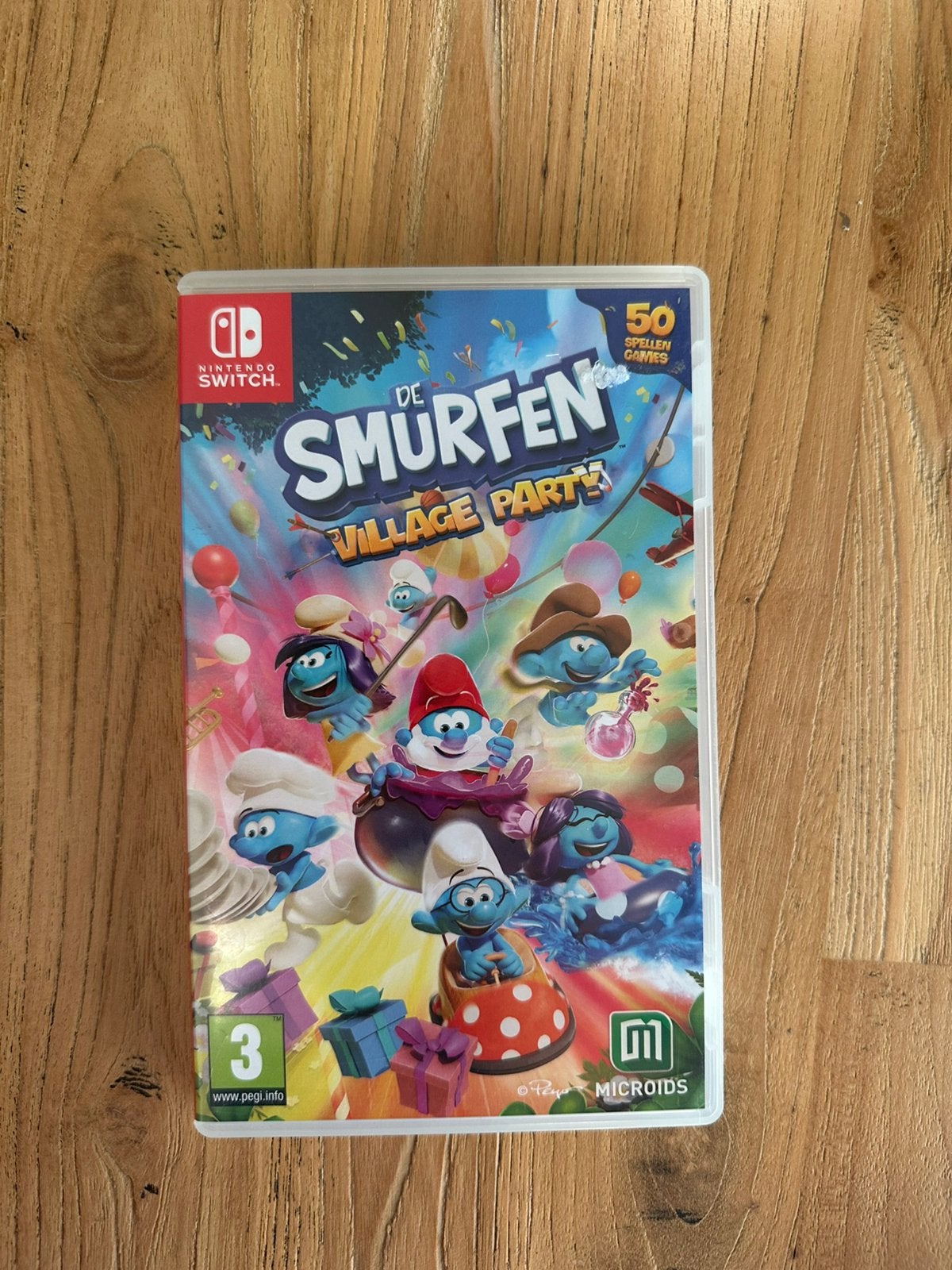 Smurfen village party, Spelcomputers en Games, 3 spelers of meer, Ophalen of Verzenden, Zo goed als nieuw, Vanaf 3 jaar