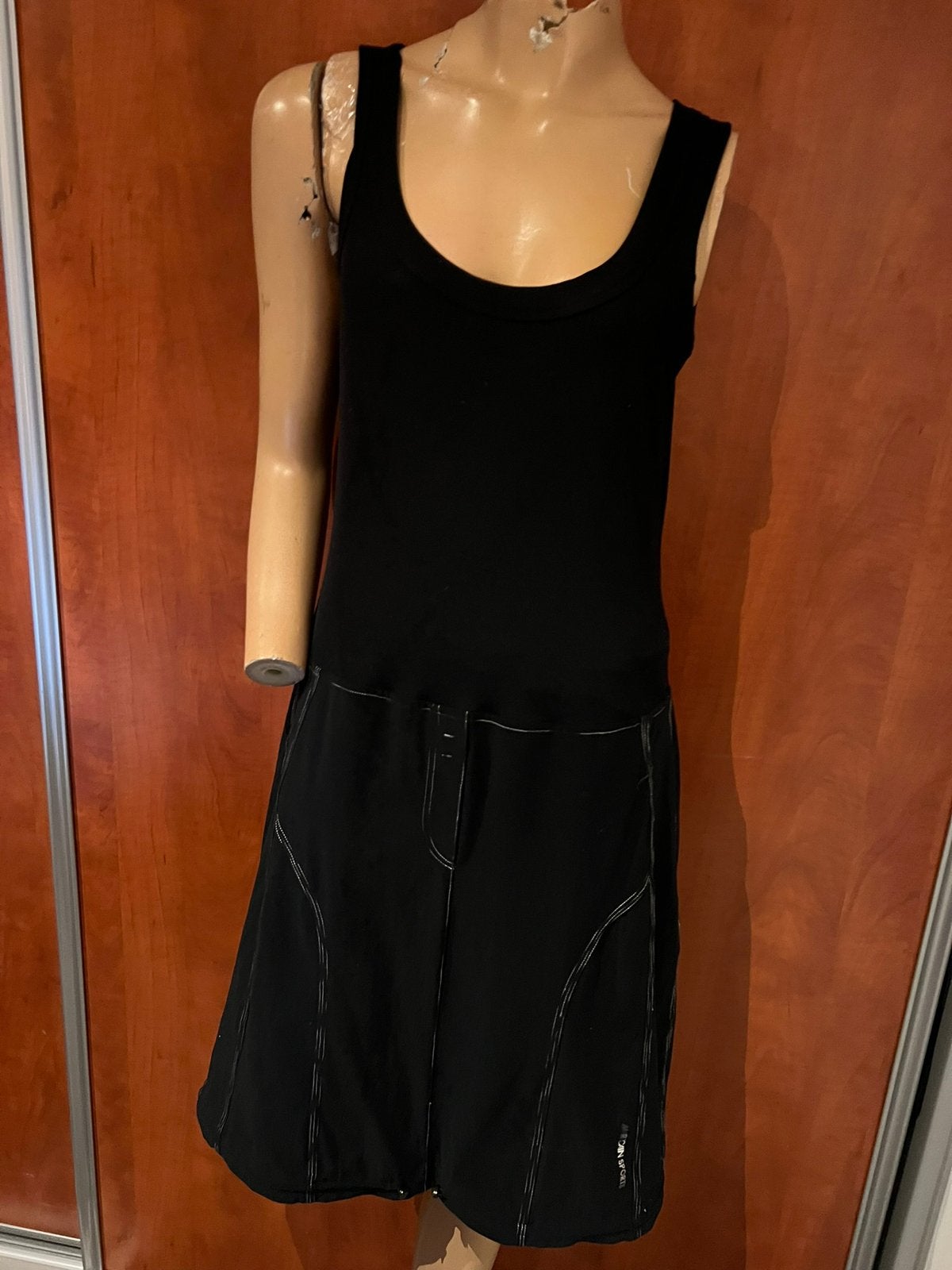 Marccain jurk maat 5 L valt als M origineel zgan, Maat 38/40 (M), Zwart, G, T