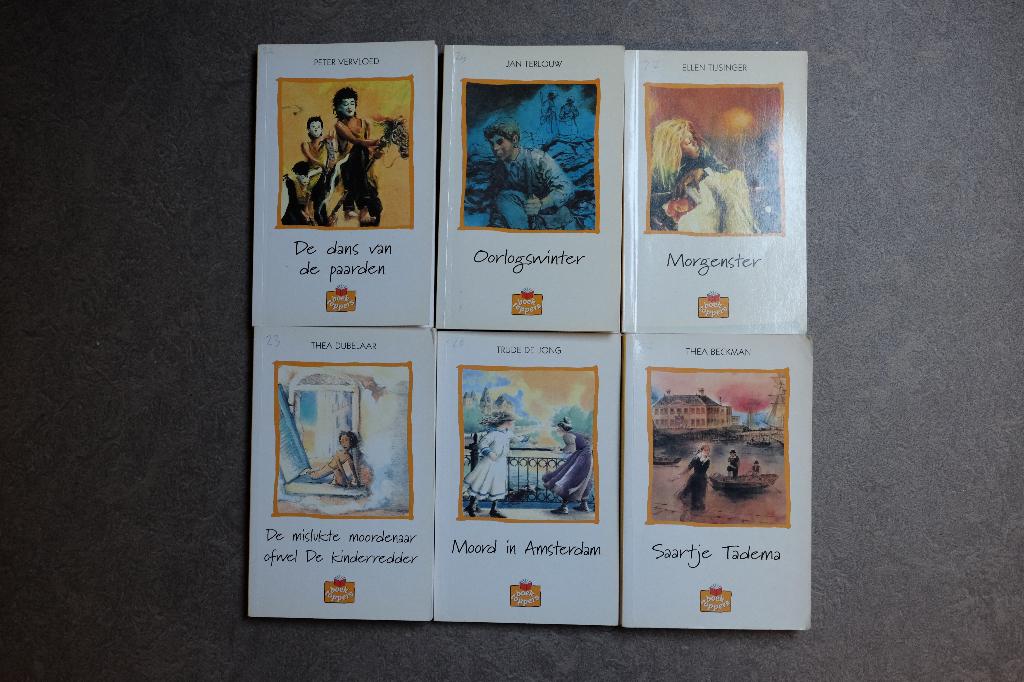 Boektoppers serie 1998, 6 boeken, Ophalen of Verzenden, Fictie, Trude de Jong, Gelezen