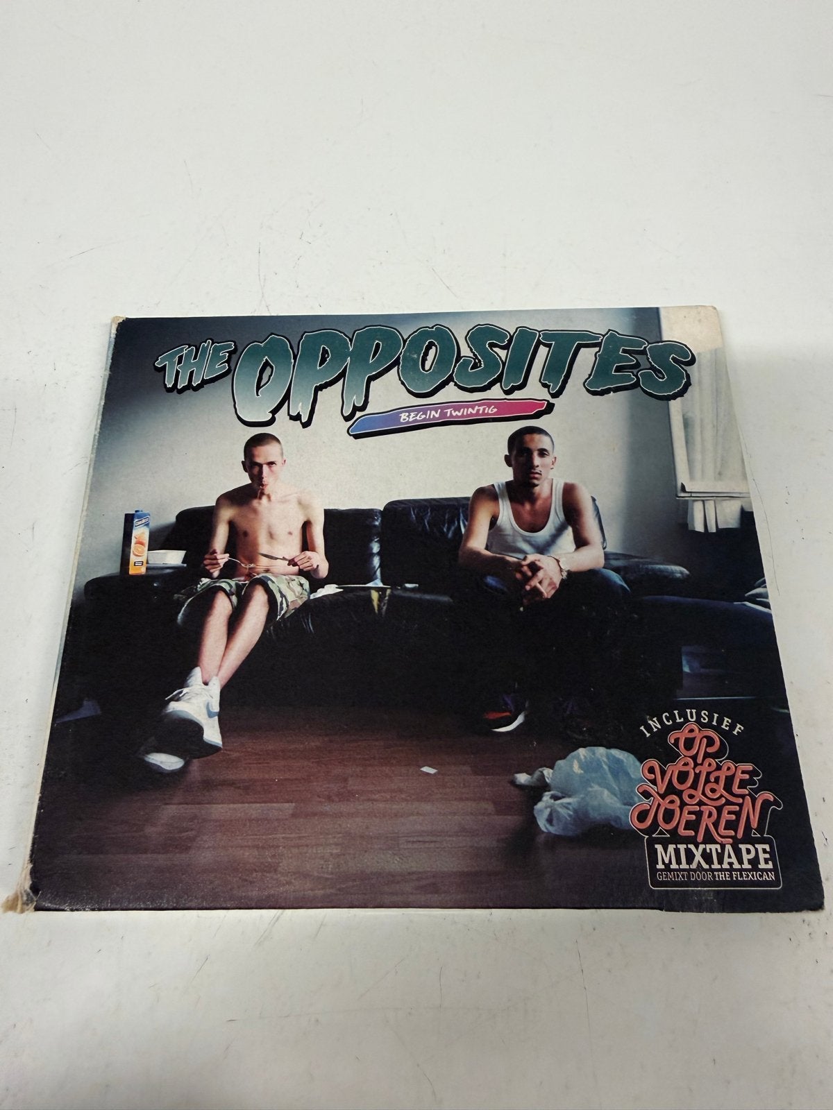 The Opposites - Begin Twintig + Op Volle Toeren Mixtape 2CD, Ophalen of Verzenden, Gebruikt, Album, Inclusief boekje