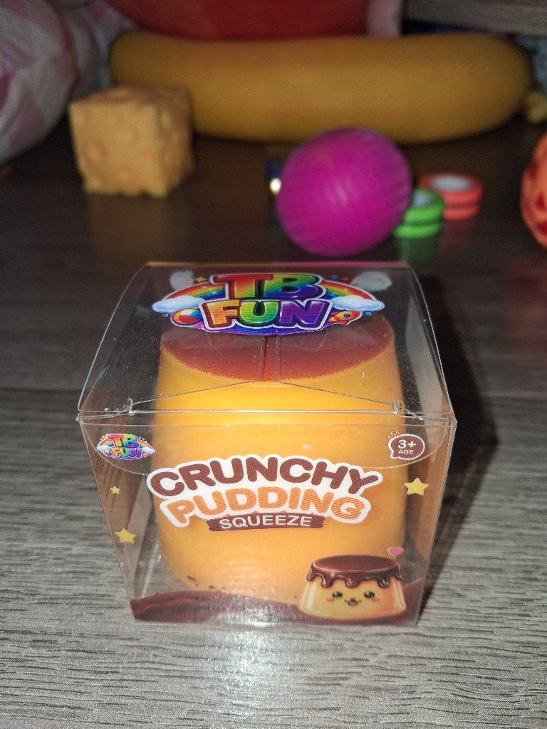Crunchy pudding! Inclusief gat, Verzamelen, Ophalen of Verzenden, Gebruikt