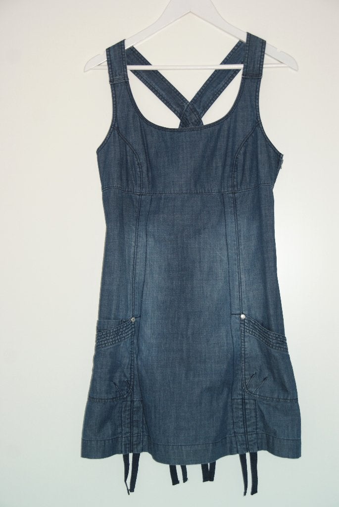Te koop Spijkertuniek, tuniek, korte jurk Miss Etam 38 blauw, Kleding | Dames, Maat 38/40 (M), Blauw, Nieuw, Ophalen of Verzenden