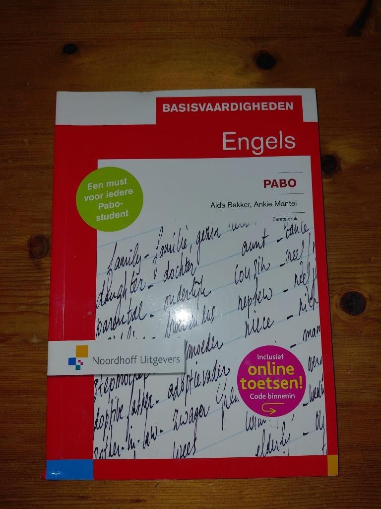 Basisvaardigheden Engels, Zo goed als nieuw, Noordhoff Uitgevers, Alpha, HBO