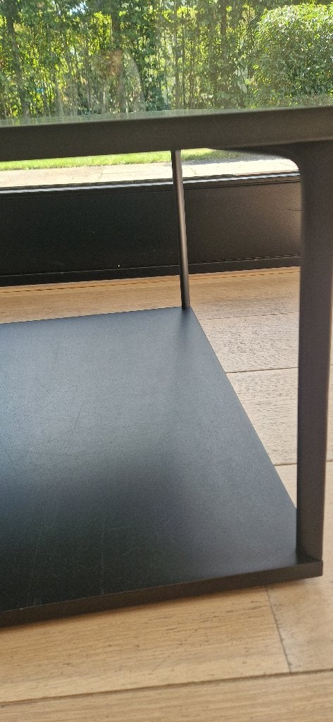 HAY Eiffel Square Salontafel - Geometrisch Design, Ophalen, Gebruikt, 50 tot 100 cm, Vierkant