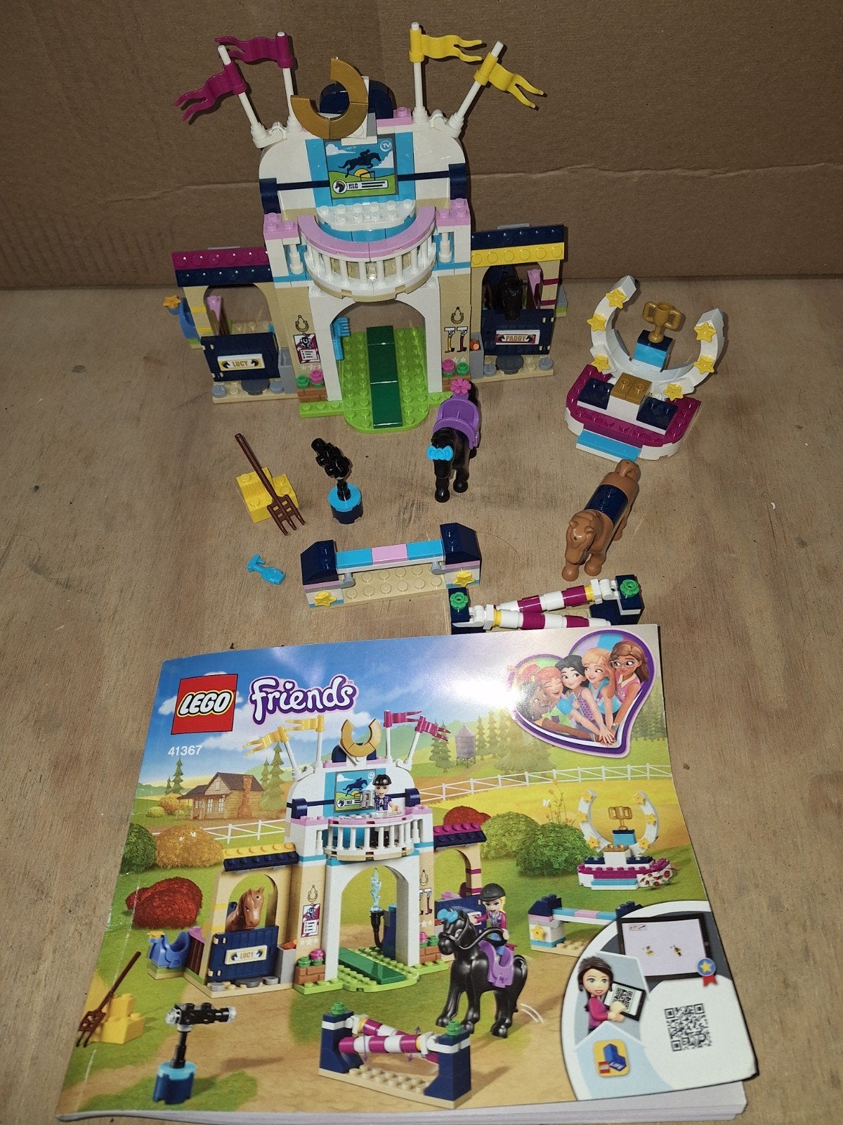 Lego Friends 41367 Stephanie's Paardenshow, Ophalen, Inclusief instructies, Lego, Friends