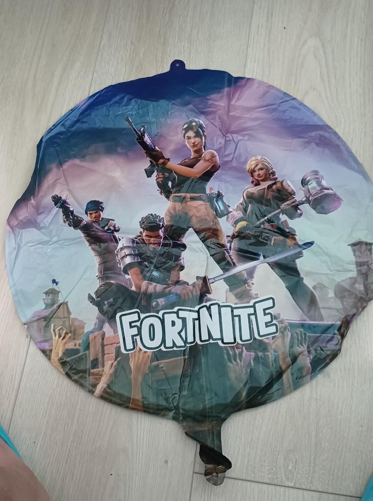 Fortnite Folieballon - Perfect voor Feestjes!, Ophalen of Verzenden, Nieuw, Versiering, Verjaardag