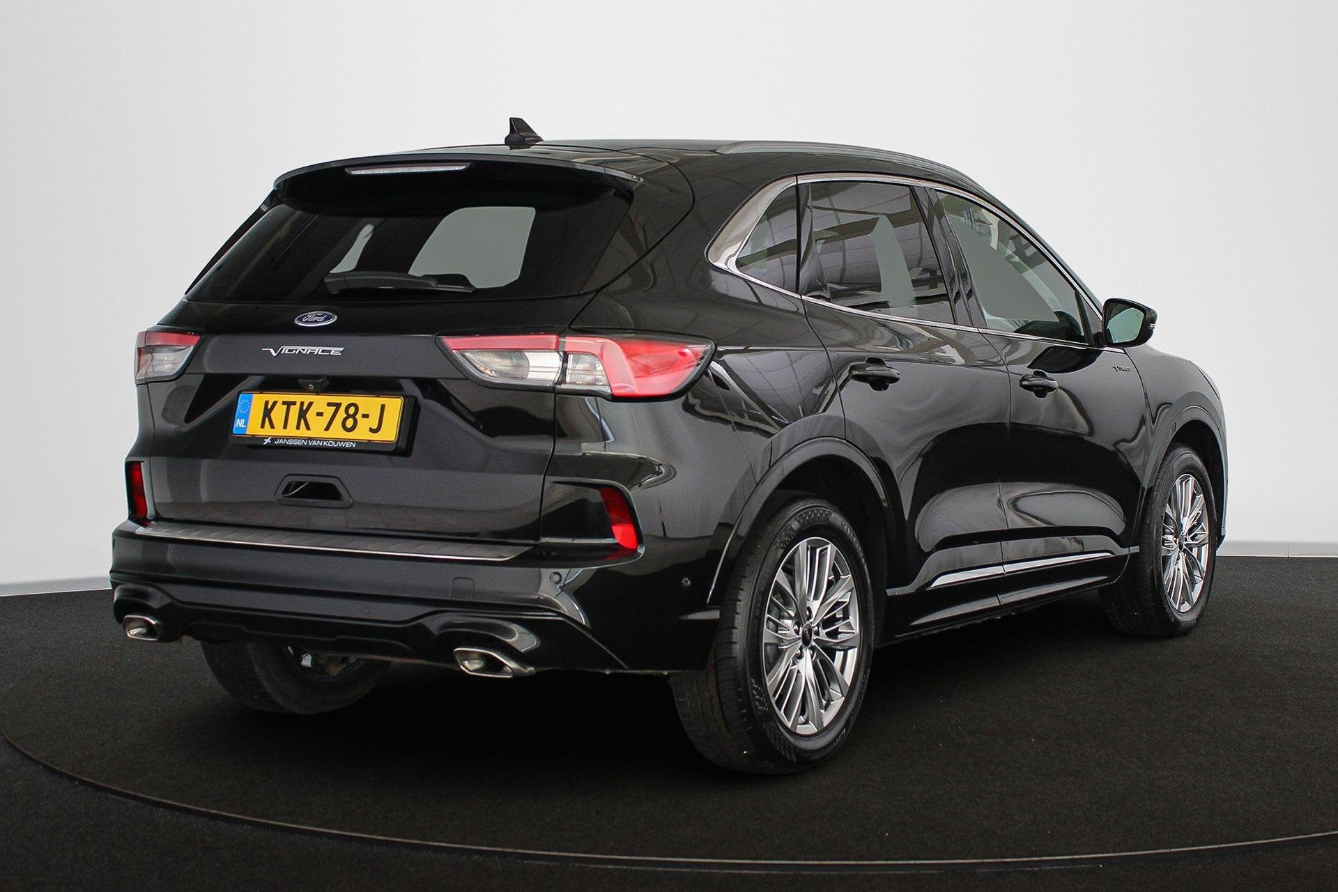 Ford Kuga 2.5 PHEV Vignale Stuur-Stoelverwarming B&O Head-Up, Auto's, 14 kWh, Gebruikt, Euro 6, 4 cilinders