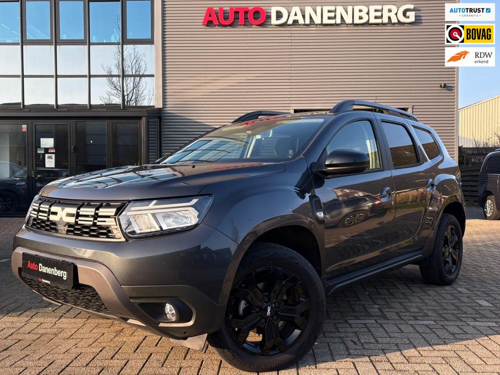 Dacia Duster 1.3 TCe 150pk Extreme NIEUW GARANTIE AUTOMAAT, Zwart, 4 cilinders, Leder en Stof, Origineel Nederlands