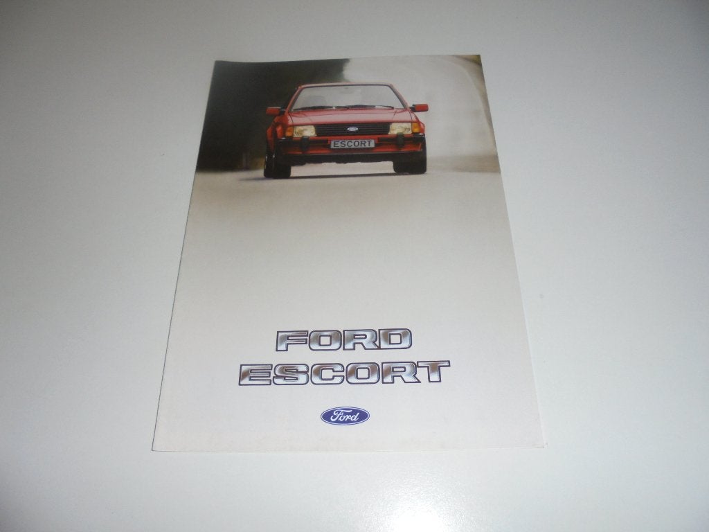 brochure Ford Escort  1983, Ophalen of Verzenden, Nieuw, Ford