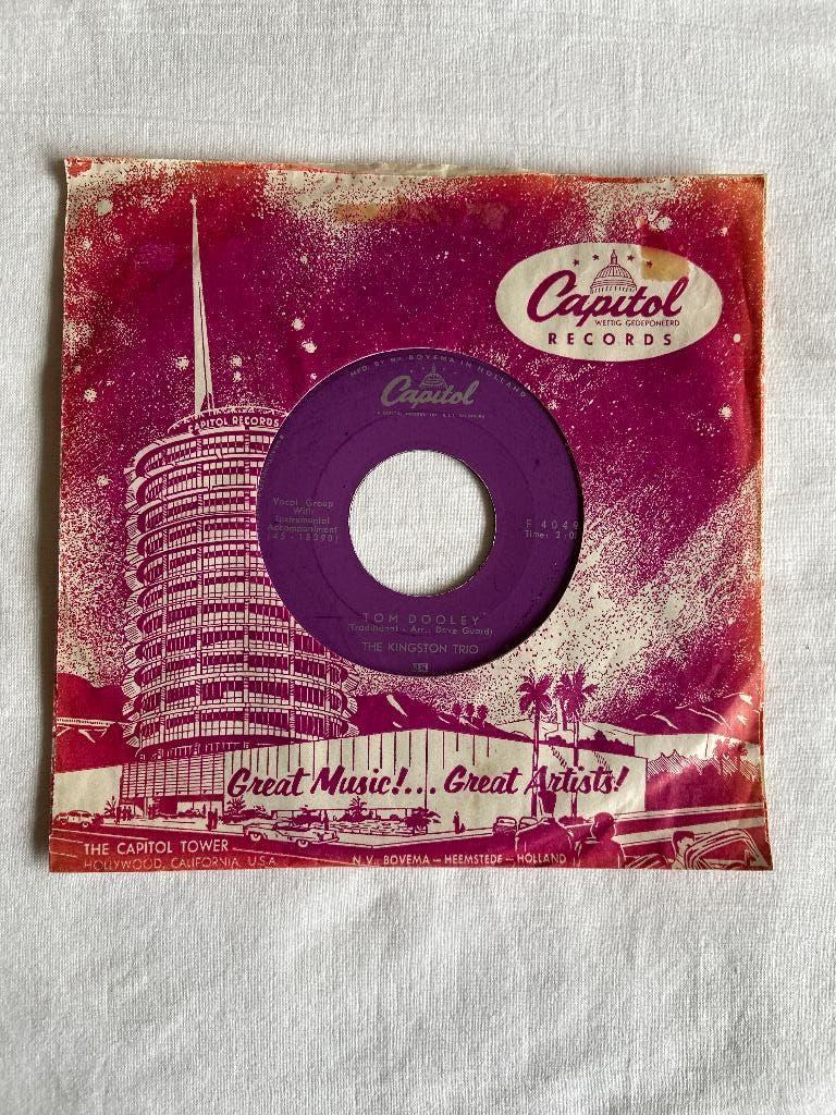 the Kingston trio - Tom Dooley, Ophalen of Verzenden, Gebruikt, Nederlandstalig